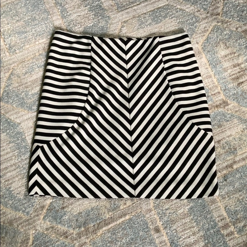 Striped Mini Skirt